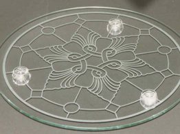 Sandstrahlen auf Glas – schlichte und elegante Gestaltungsmöglichkeiten